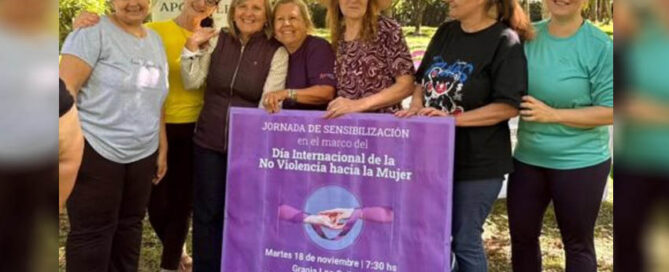 APÓSTOLES: Jornada con mujeres rurales por el Día Internacional de la No Violencia hacia la Mujer