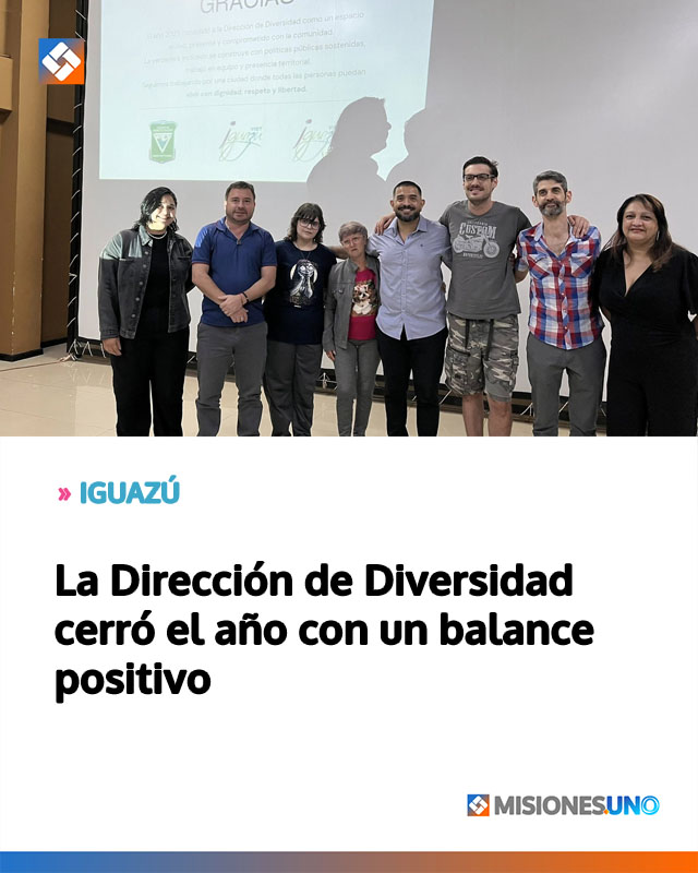 IGUAZÚ: La Dirección de Diversidad cerró el año con un balance positivo