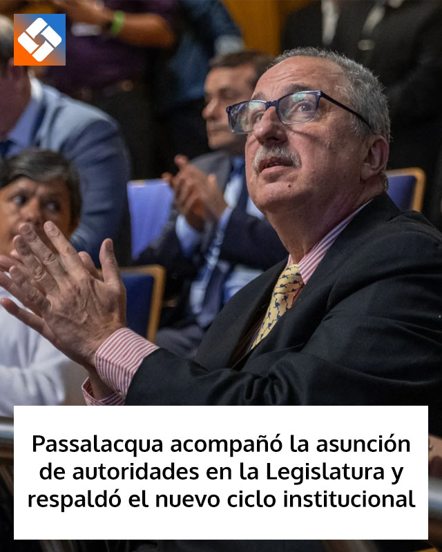 Passalacqua acompañó la asunción de autoridades en la Legislatura y respaldó el nuevo ciclo institucional