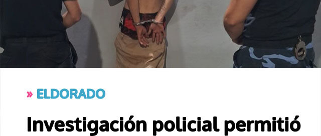 Investigación policial permitió detener a tres jóvenes tras el robo en una barbería y recuperar todos los elementos sustraídos