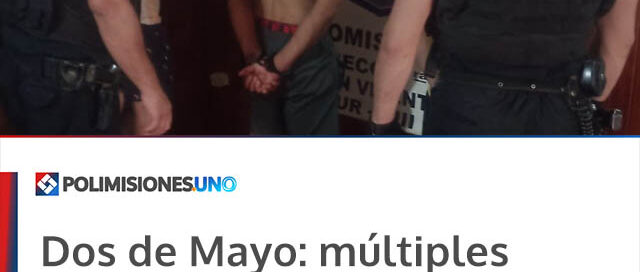 Dos de Mayo: múltiples intervenciones policiales por infracciones de tránsito y disturbios