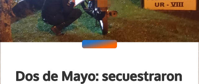 Dos de Mayo: secuestraron motocicletas y demoraron a un hombre por disturbios durante operativos